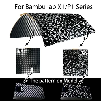 Для Bambu Lab P1P Пластина Из Листовой Пружинной стали P1P Станина 257x257 Монтажная Пластина не PEI Для Bambulab Peo Магнитная Монтажная Пластина x1c Upgrade