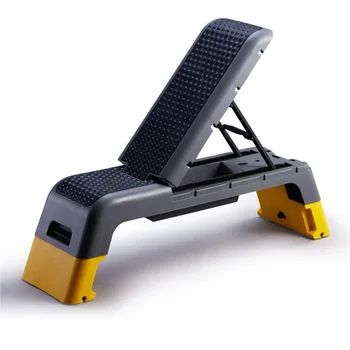 Педаль для аэробных упражнений многофункциональное настольное оборудование регулируемая платформа для фитнеса тренажерный зал палубная скамейка степпер