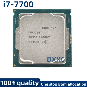 Для Intel Core i7-7700 i7 7700 LGA 1151 3,6 ГГц Четырехъядерный Восьмипоточный процессор 8M 65W CPU I7 7700