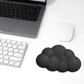 Силиконовый коврик для мыши Коврик для мыши для поддержки запястья Эргономичный коврик для запястья Cloud, нескользящая силиконовая поддержка для облегчения боли при офисной работе
