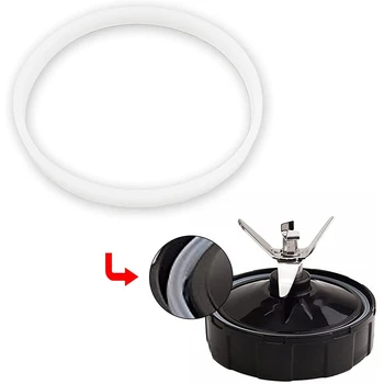 6 Упаковок сменных резиновых прокладок, Белое уплотнительное кольцо для чашек Ninja Juicer Blender, Запасные части, уплотнения BL770 Small 3