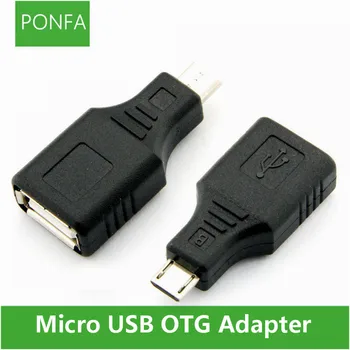 2 шт./лот USB 2.0 Micro USB от Мужчины к USB Женский Хост OTG Адаптер для SamSung S3 i9100 i9300 Примечание 2 3 4 5 S5 S4 S6 Телефон и Планшет