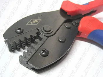 Клеммные клещи, обжимной инструмент для проволочных втулок и кабельных наконечников 0,5-6 мм2 LY-06WFL