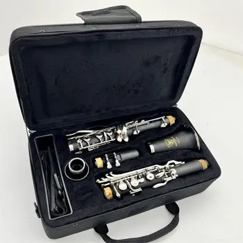 Кларнет MARGEWATE MCL-300 Си-бемоль для игры на музыкальных инструментах из бакелитового дерева, кларнет с аксессуарами 0