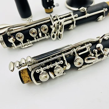 Кларнет MARGEWATE MCL-300 Си-бемоль для игры на музыкальных инструментах из бакелитового дерева, кларнет с аксессуарами 1