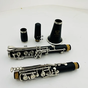 Кларнет MARGEWATE MCL-300 Си-бемоль для игры на музыкальных инструментах из бакелитового дерева, кларнет с аксессуарами 5