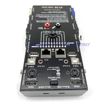 CT-04F, CT-20 многофункциональный линейный тестер, аудиокабель, XLR сигнальный линейный тестер, поддержка HDMI, поддержка тестирования 20 типов