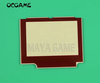 OCGAME 5шт красного цвета для GBA SP Красная пластиковая защитная пленка для экрана и линз для GameBoy Advance SP
