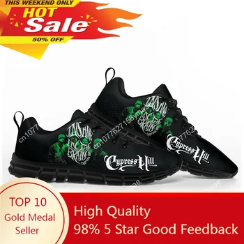 Спортивная обувь Cypress Hill, Мужская, Женская, Подростковая, Детская, Кроссовки Высокого качества, Черные Воскресные Кроссовки, Индивидуальная Обувь для пары