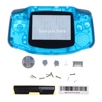 Красочный пластиковый корпус в полном комплекте, чехол для Gameboy Advance Shell, полный корпус для gba Case Shell 2