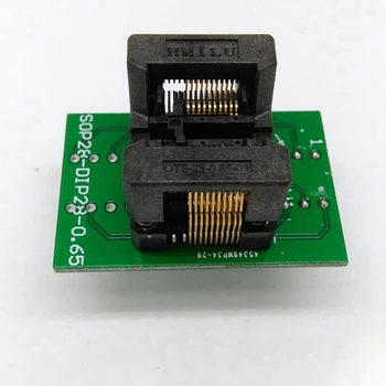 Блок записи TSSOP20 SSOP20 ST Chip Test Socket Программный Адаптер OTS28-0.65-01 3