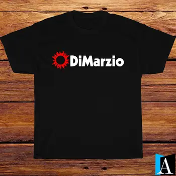 Новая футболка с логотипом компании DiMarzio Guitars, черная / серая / белая /темно-синяя, S-3XL