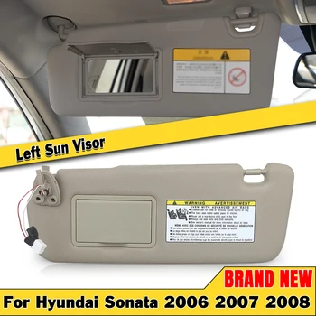 Для Hyundai Sonata 2005-2010 Бежевый солнцезащитный козырек на переднее стекло автомобиля с левым водителем, шторка для шторки на лобовом стекле, солнцезащитный козырек от солнца, Козырек от солнца