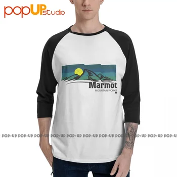 Топовая футболка Marmot Sunsetttergents Performance Crew с рукавом 3/4, Уникальная Горячая Распродажа Футболки-Реглана