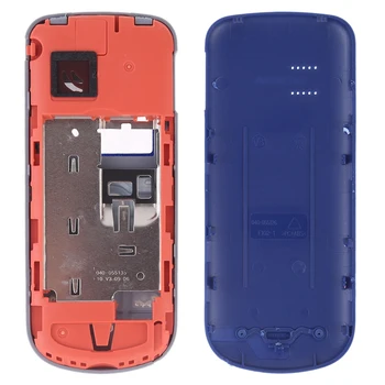 Полная крышка корпуса (Передняя крышка + Средняя рамка + Задняя крышка аккумулятора + клавиатура) для Nokia 1202 1