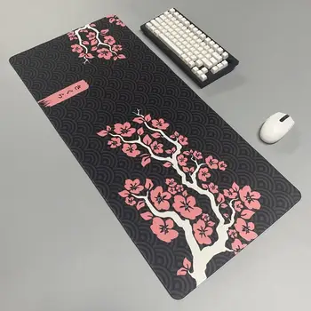 Игровой коврик для мыши Sakura с Hd принтом, офисный коврик для мыши для рабочего стола, большой игровой коврик для мыши Xxl 100x50 см, настольный коврик для ПК-геймера 2
