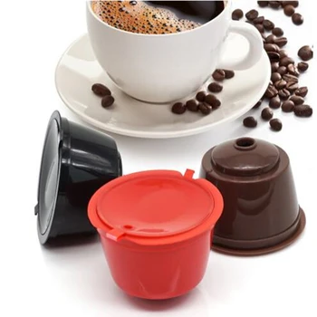 Многоразовое использование 150 раз Капсула для кофейной чашки Dolce Gusto Пластиковая капсула многоразового использования Совместима с Nescafe Dolce Gusto