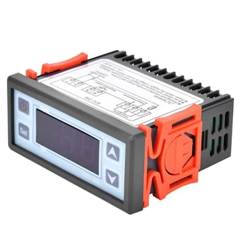 Цифровой термостат STC-200, Регулятор температуры, Микрокомпьютерный контроллер охлаждения и отопления AC220V