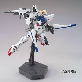 Bandai HGUC 1/144 167 F91 GUNADAM Белый Мобильный костюм Gundam F91 Пластиковые игрушки в сборе Модель аниме Окружения Подарок 2