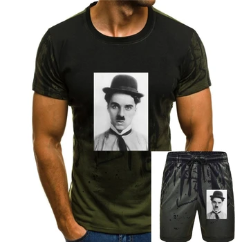 Летняя футболка Nuevo Camiseta Fuego Hombre Cara Chaplin Idea Regalo