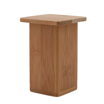 Бамбуковая коробка для зубочисток с крышкой, квадратный контейнер для кофе, ресторана, отеля, Кухонный инструмент, коробка для хранения зубочисток 3