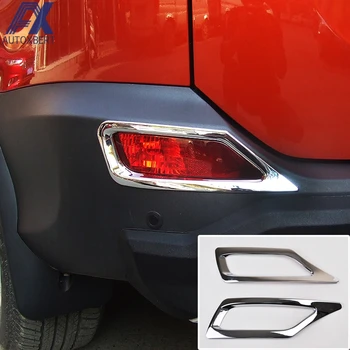 Для Toyota RAV4 Хромированный отражатель заднего бампера, Противотуманная фара, Накладка противотуманных фар, Декоративное литье, рамка безеля 2013 2014 2015 0