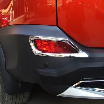 Для Toyota RAV4 Хромированный отражатель заднего бампера, Противотуманная фара, Накладка противотуманных фар, Декоративное литье, рамка безеля 2013 2014 2015 3