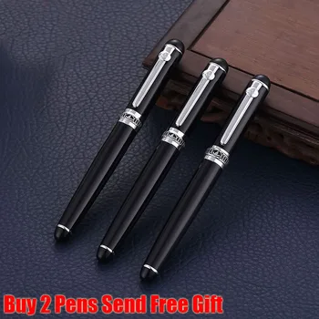 Высококачественная шариковая ручка с металлическим роликом бренда Duke для деловых мужчин, роскошная ручка для письма, Купить 2 ручки в подарок