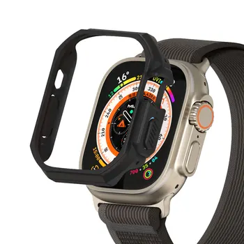 Чехол для Apple Watch Ultra Smartwatch Защита для часов iwatch Ultra Band PC Аксессуары для бампера
