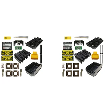 2X Литий-Ионный Аккумулятор DCB200 Пластиковый Корпус Для Защиты Зарядки Печатной Платы для Dewalt 18V 20V 6.0Ah Корпус Инструмента