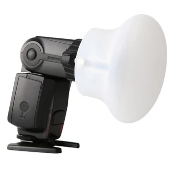 1шт Силиконовый мягкий резиновый мод Sphere Modular Flash Аксессуары для камеры Canon Nikon Yongnuo Speedlite Mod