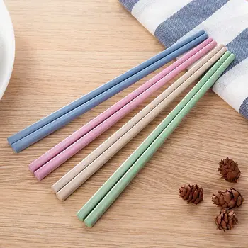 Бытовые палочки для еды В японском стиле, нескользящие палочки для суши, Многоразовые многофункциональные палочки для закусок, Кухонная посуда