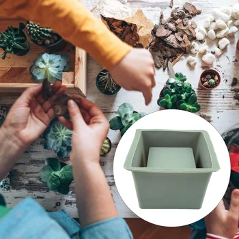 Глиняные формы Cemen для литья цветочных горшков своими руками, силиконовая форма без запаха, которую легко разматывать, силиконовая форма для интерактивных игрушек для родителей и детей 0