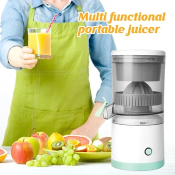 Портативная электрическая соковыжималка для фруктов, машина для быстрого приготовления сока из фруктов и овощей, блендер для апельсинов, лимонов, Кухонные инструменты 0