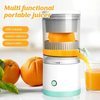 Портативная электрическая соковыжималка для фруктов, машина для быстрого приготовления сока из фруктов и овощей, блендер для апельсинов, лимонов, Кухонные инструменты 1