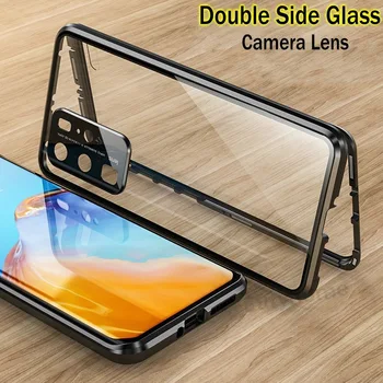 Чехол для телефона из двухстороннего стекла с магнитной адсорбцией Для OnePlus Nord 3 N20 N30 N300 CE 2 Lite CE 3 Lite 5G Case Защита объектива