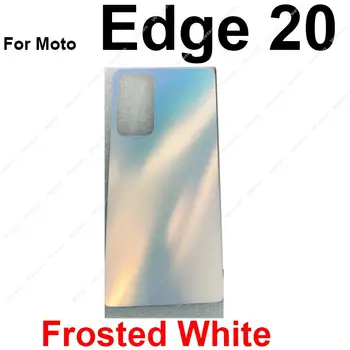 Задняя крышка корпуса батарейного отсека для Motorola MOTO Edge 20 Pro 20 Lite Edge S Pro Задняя крышка Задняя крышка батарейного отсека Запасные части 4