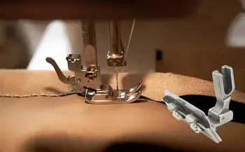 Канавная лапка для шитья, Прижимная лапка для рулонного подшивания, Направляющая лапка для соединения кромок, лапка для швейной машины, Прижимная лапка для машины 2