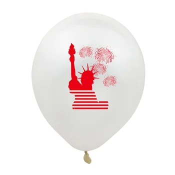 33шт красный и синий набор воздушных шаров для вечеринки в честь Дня независимости США, расшитые блестками воздушные шары для праздничного оформления 4