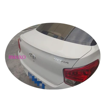 Для Hyundai Verna Spoiler ACCENT 2017-2018 Hyundai Verna Высококачественный материал ABS, цвет грунтовки заднего крыла автомобиля, задний спойлер