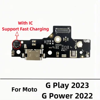 USB Зарядное Устройство Док-Станция Разъем Платы Зарядный Порт Гибкий Кабель Для Motorola Moto G Power 2022 Play 2023 0
