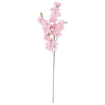 80 см Имитация цветущей вишни, искусственный цветок, шелковая ткань, Длинная цветочная ветка, Свадебное украшение для домашнего офиса, Цветочная композиция 4