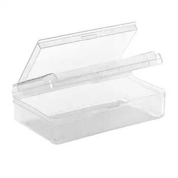 Двухслойный пенал Прозрачная коробка для канцелярских принадлежностей Многоцелевая коробка для макияжа Стационарные принадлежности большой емкости для студентов