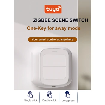 1 ШТ. Беспроводной интеллектуальный переключатель Tuya Smart Zigbee Switch для домашней автоматизации 1