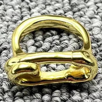 Самые продаваемые новые креативные модные кольца из серебра с гальваническим покрытием 925 пробы, изысканные нишевые женские кольца и ювелирные подарки в 2023 году