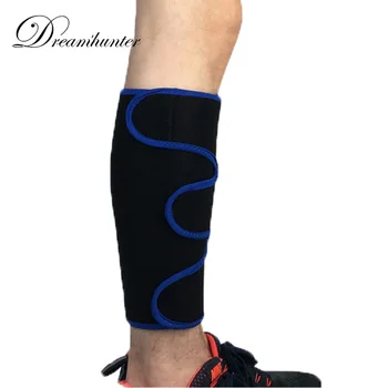 Регулируемая повязка, футбольные щитки для голени, компрессионные футбольные баскетбольные велосипедные рукава для ног, защита икр
