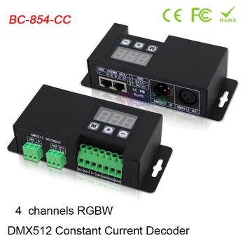 Декодер DMX512 350mA 700mA CC DMX512 12 В-48 В с 3-цифровым дисплеем, отображающим адрес DMX, 4-канальный DMX512/1990 сигнал на контроллер PWM Dimmer RGBW