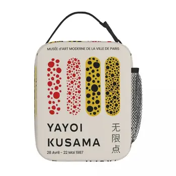 Изолированные пакеты для ланча Yayoi Kusama Герметичный Контейнер для ланча Сумка-холодильник Сумка-Тоут Ланч-бокс Для девочки и мальчика для Пикника