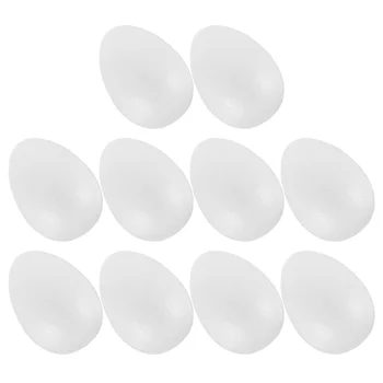 Пасхальные яйца из пенопласта, ручная роспись, Имитация Белых яиц, Украшения для яиц, Пасхальные свадьбы, Праздничные украшения