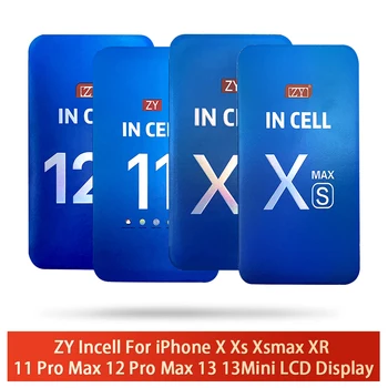 Серия ZY для iPhone LCD X XS XR 11 12 13 14 Pro Max МиниЖКдисплей сенсорный экран дигитайзер в сборе Запасные части Ремонт